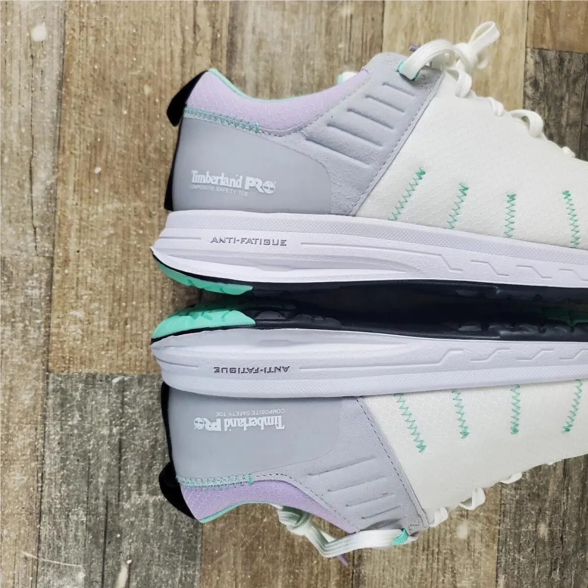 Timberland shoes - White/Lavender/Green (UPC: 196248707976) 6