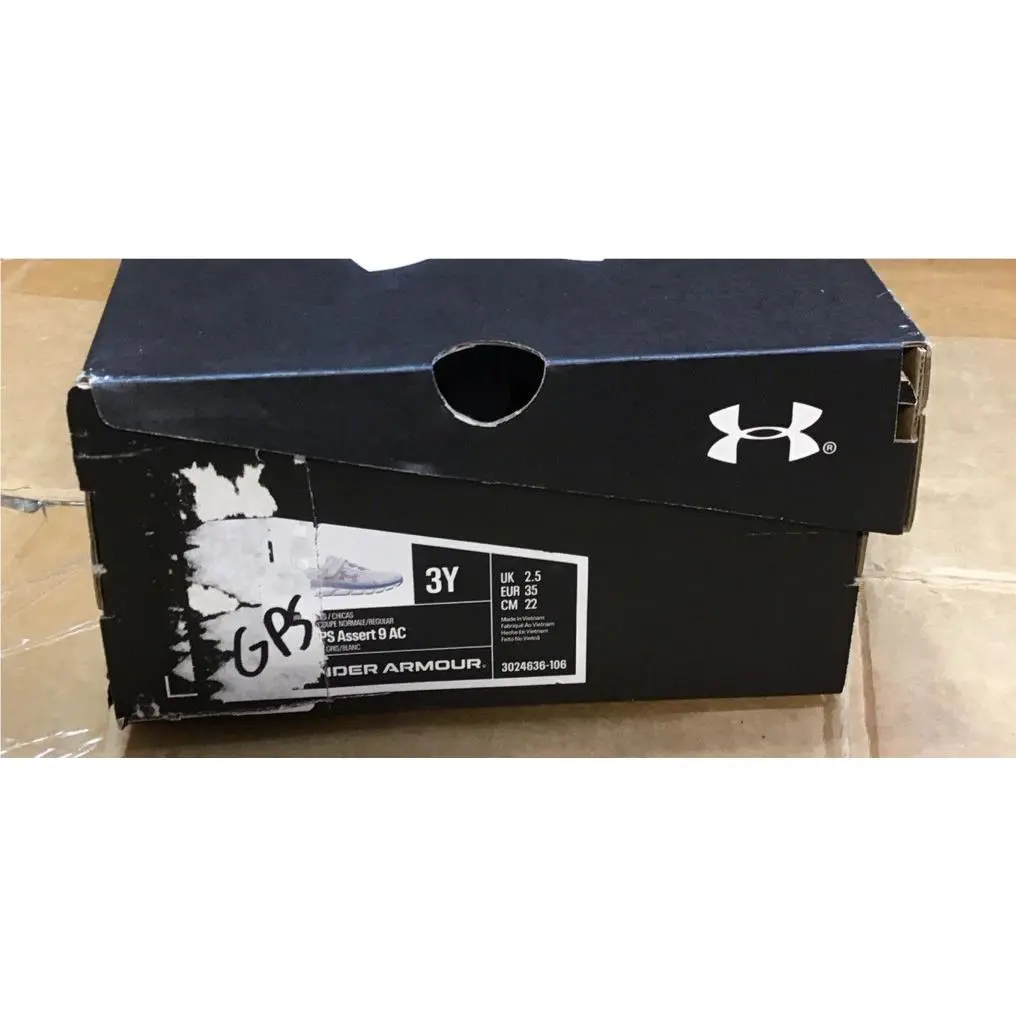 Under Armour shoes - Under Armour Charged Assert - Charged Assert - 3024590-003 - Grey White Pink Blue 6