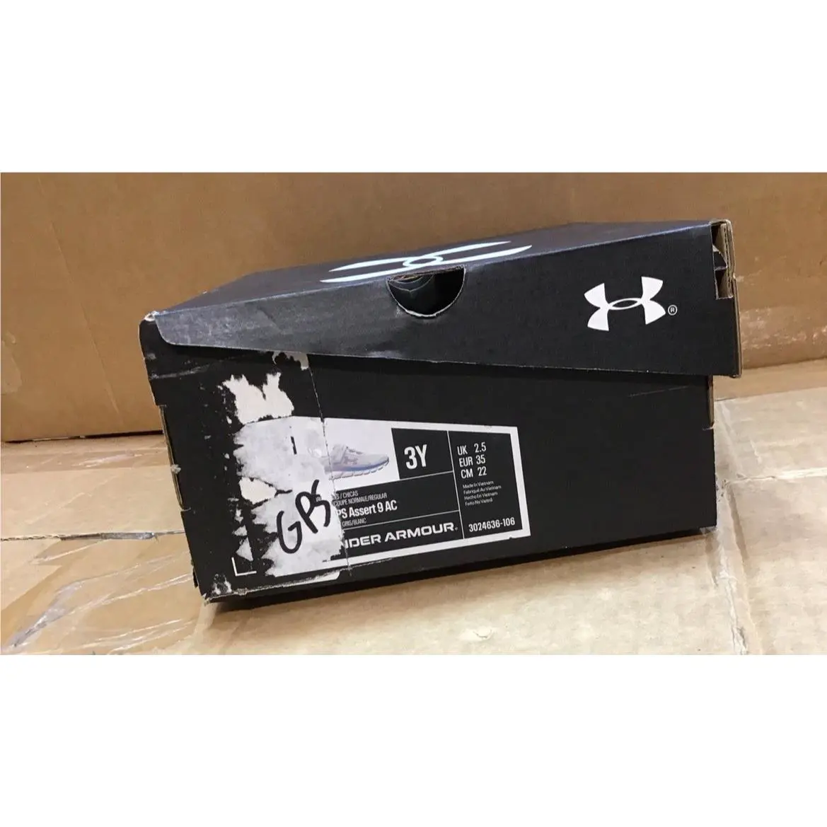 Under Armour shoes - Under Armour Charged Assert - Charged Assert - 3024590-003 - Grey White Pink Blue 13