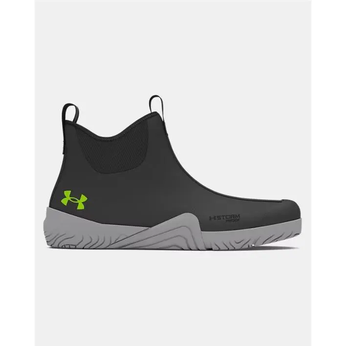 Under Armour shoes - Castlerock/Mod Gray/Lime Surge 4