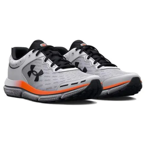 Under Armour Charged Assert 10 3026175-101 Men`s 10.5 White Running Shoes TF6982