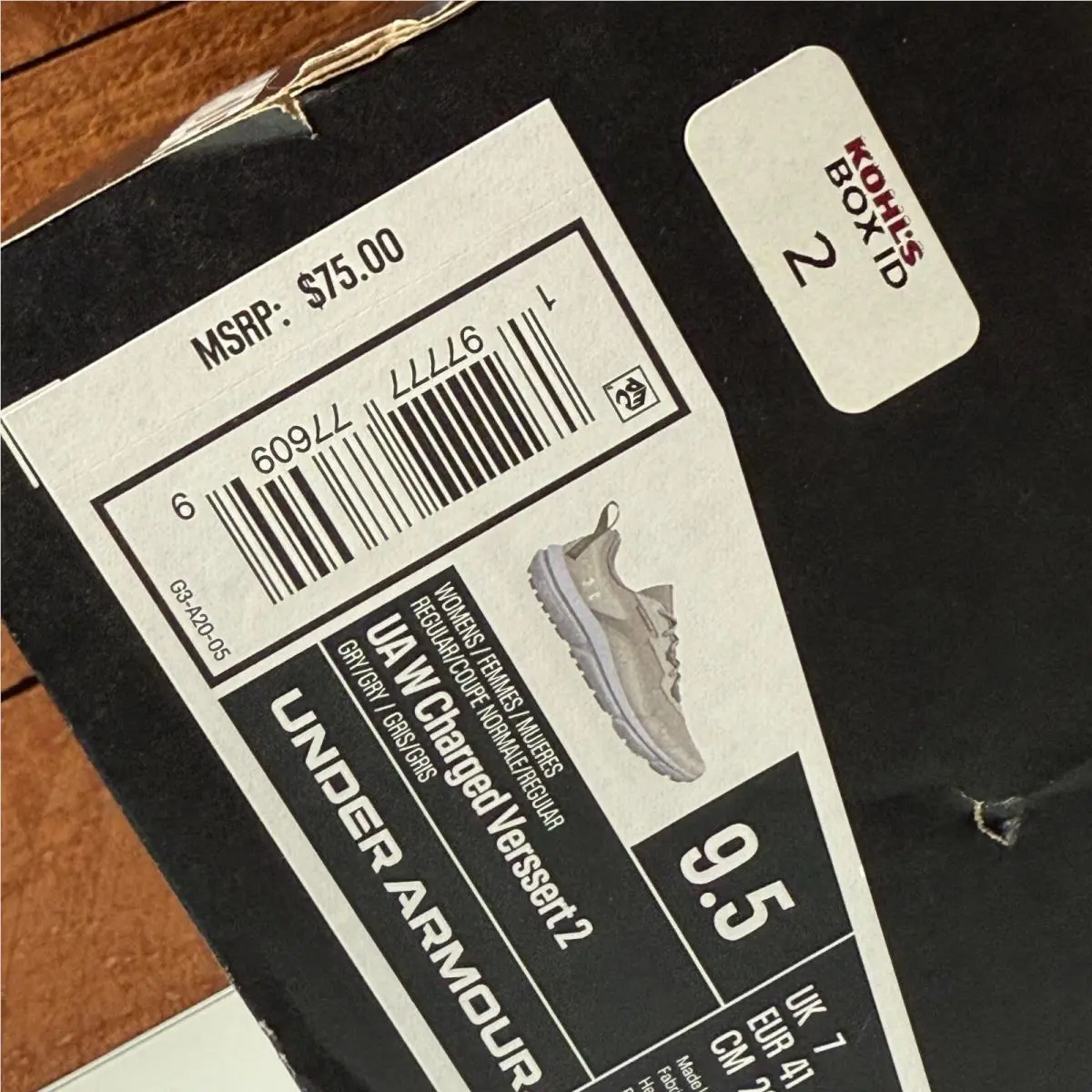 Under Armour shoes - Under Armour Charged Verssert - Charged Verssert - Gray 8