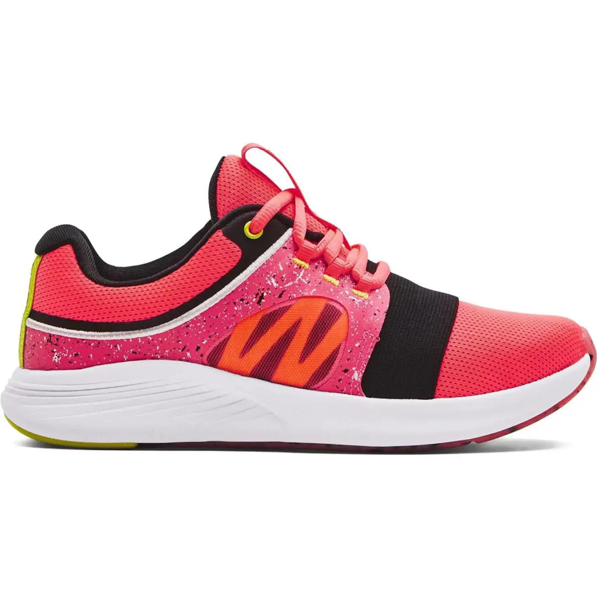 Under Armour shoes - UA Charged Breathe Bliss Paint Splatter Sportstyle - 3024168 601 - Pink/White (UPC: 195251675746) 0