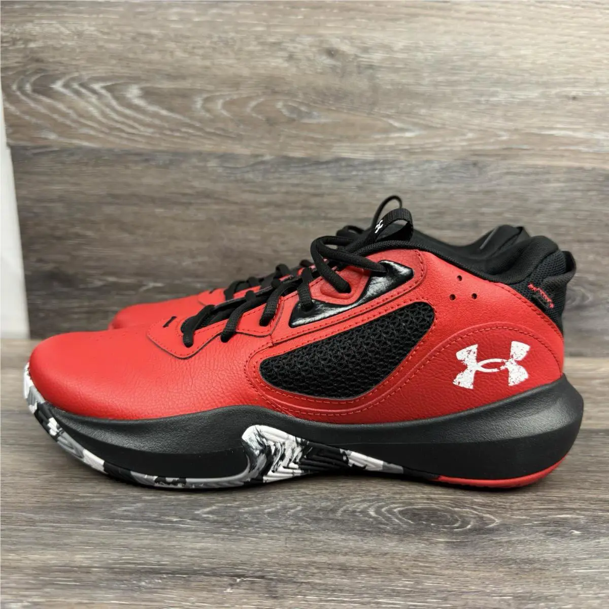 Under Armour shoes - Under Armour Lockdown - Lockdown - Red/Black - Red (UPC: 195253492686) 4