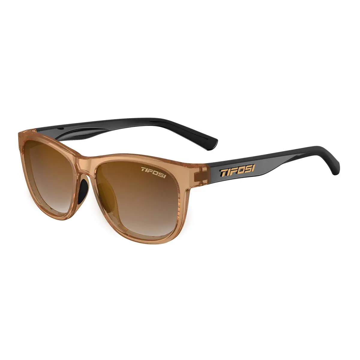 Tifosi Medium Brown Gradient Lens Sunglasses Shatterproof Lightweight UV Protection