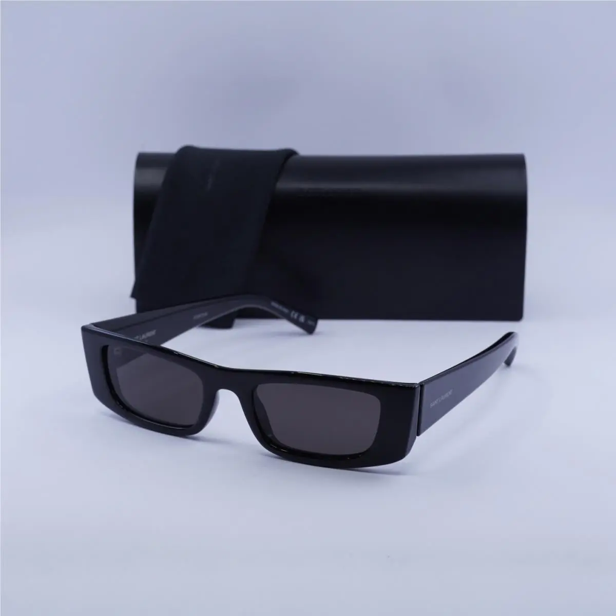 Saint Laurent SL553 001 Black/black 52-20-145 Sunglasses by Yves Saint Laurent