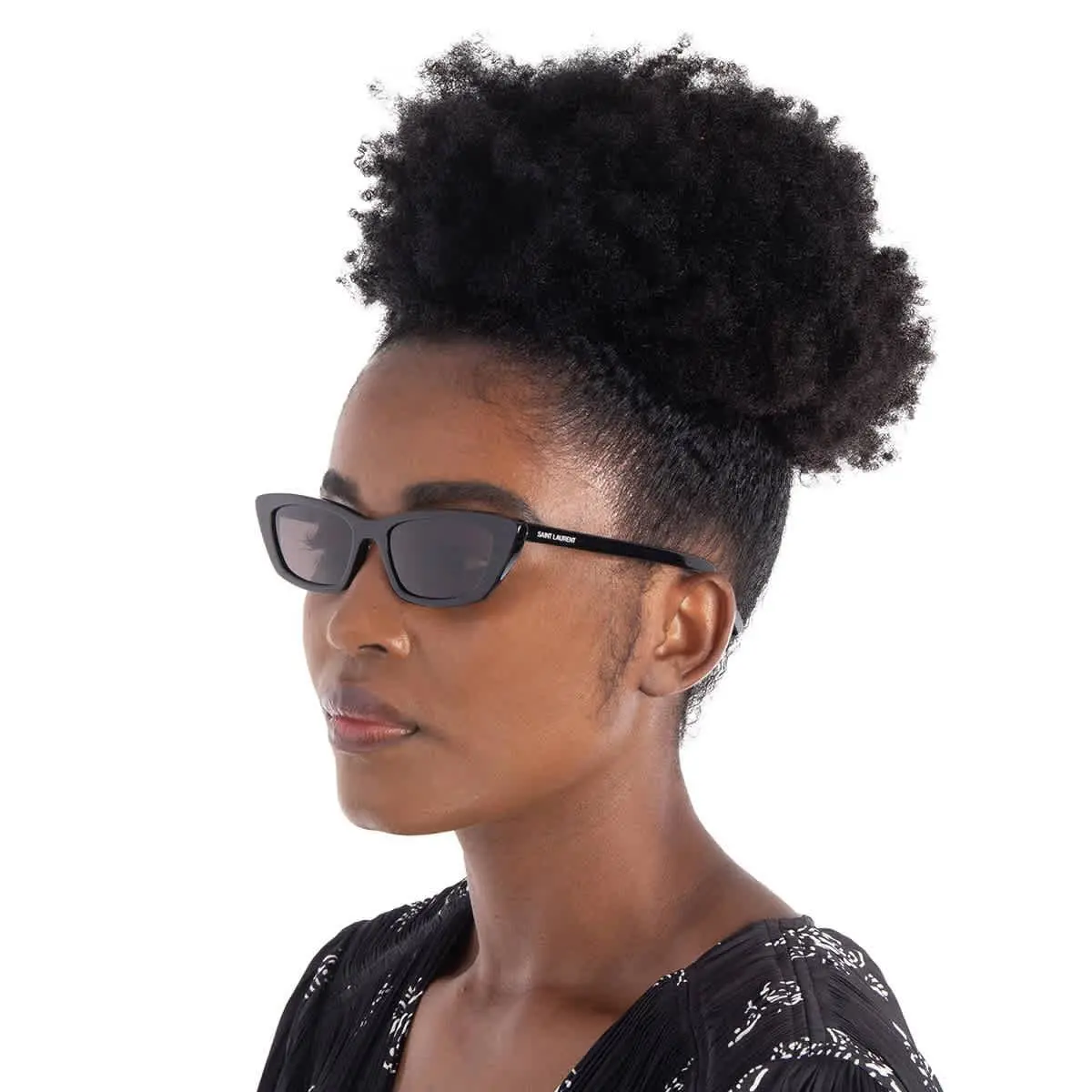 Saint Laurent SL 277 Sunglasses Women Black 52mm