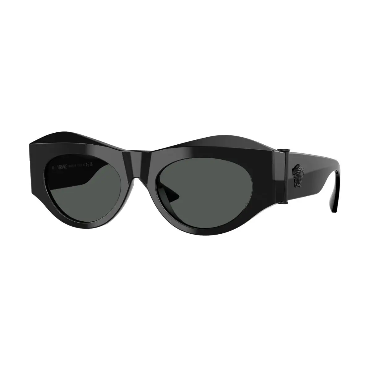Versace VE4477U 536087 Black Sunglasses 52mm / /