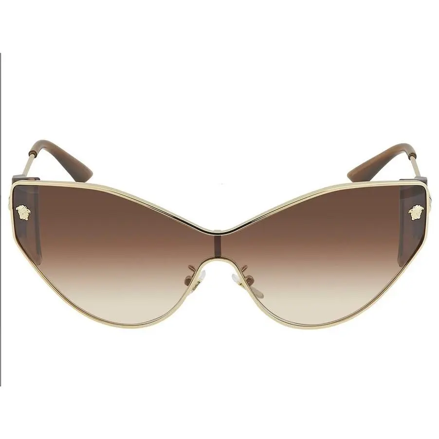 Versace Sunglasses VE2239-100213 Gold Brown Gradient Lens
