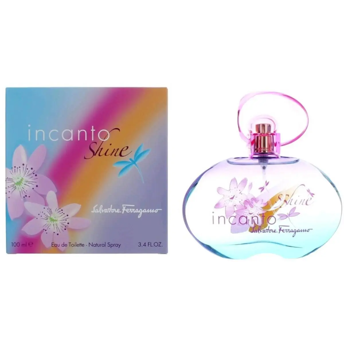 Women`s Eau De Toilette Spray Incanto Shine 3.4 oz by Salvatore Ferragamo