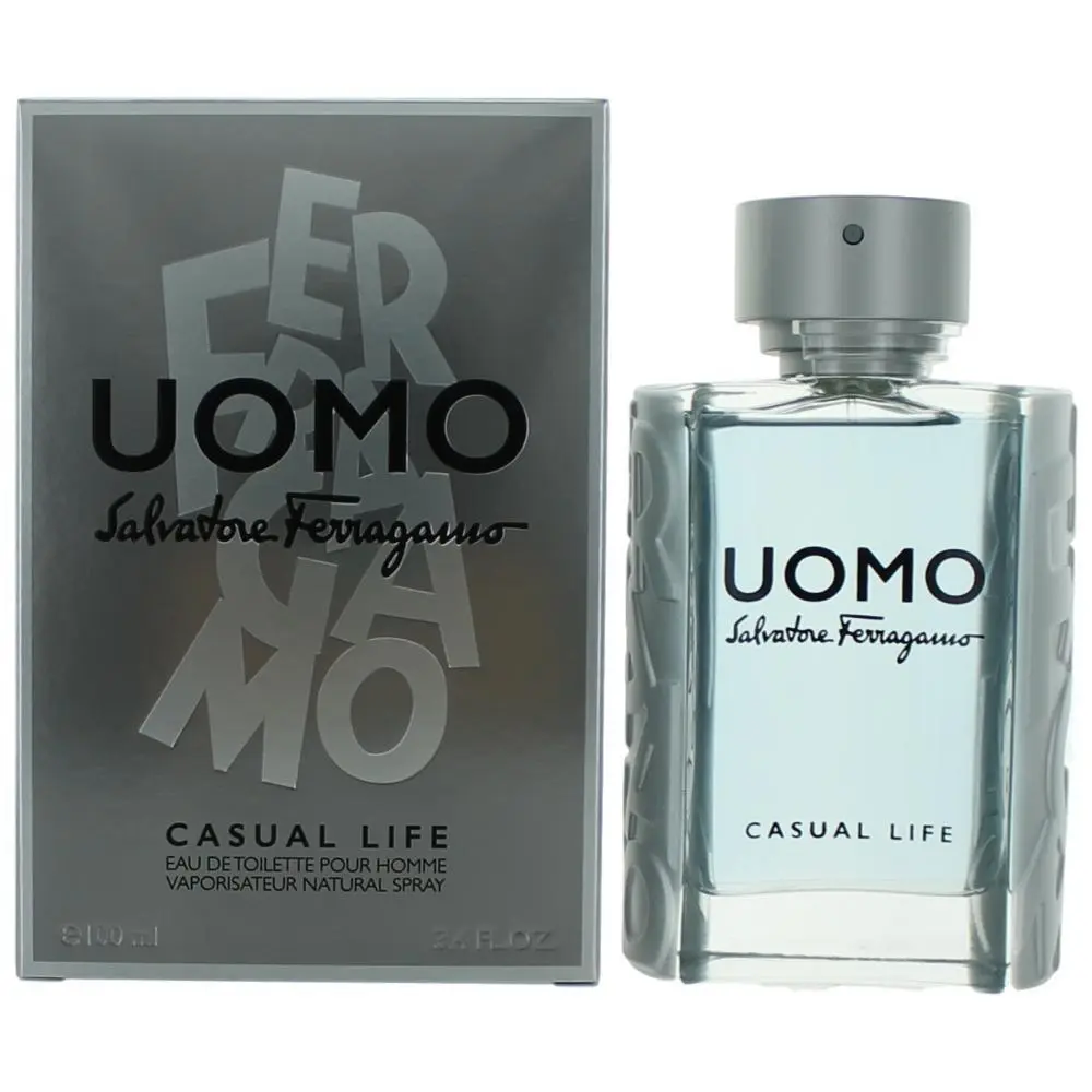 Uomo Casual Life by Salvatore Ferragamo 3.4 oz Edt Spray For Men