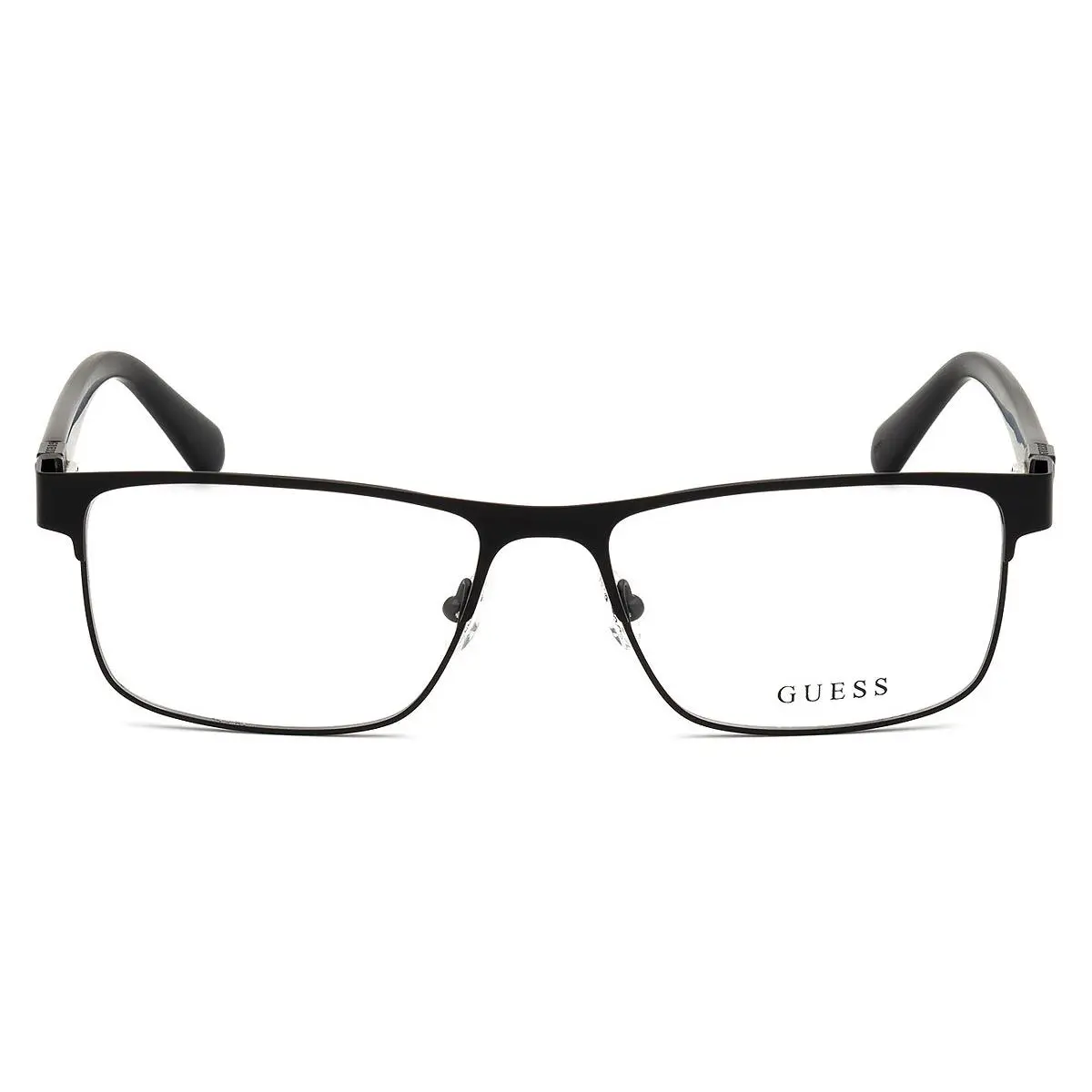 Guess GU50003 Eyeglasses Men Matte Black Rectangle 57mm