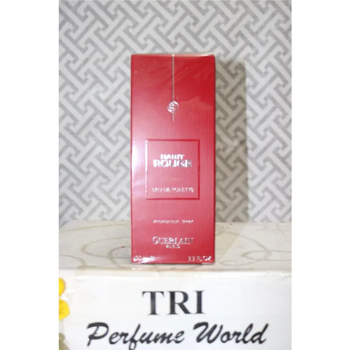Habit Rouge by Guerlain Eau de Toilette Men Spray 3.3 Fl. Oz. Code 5U02