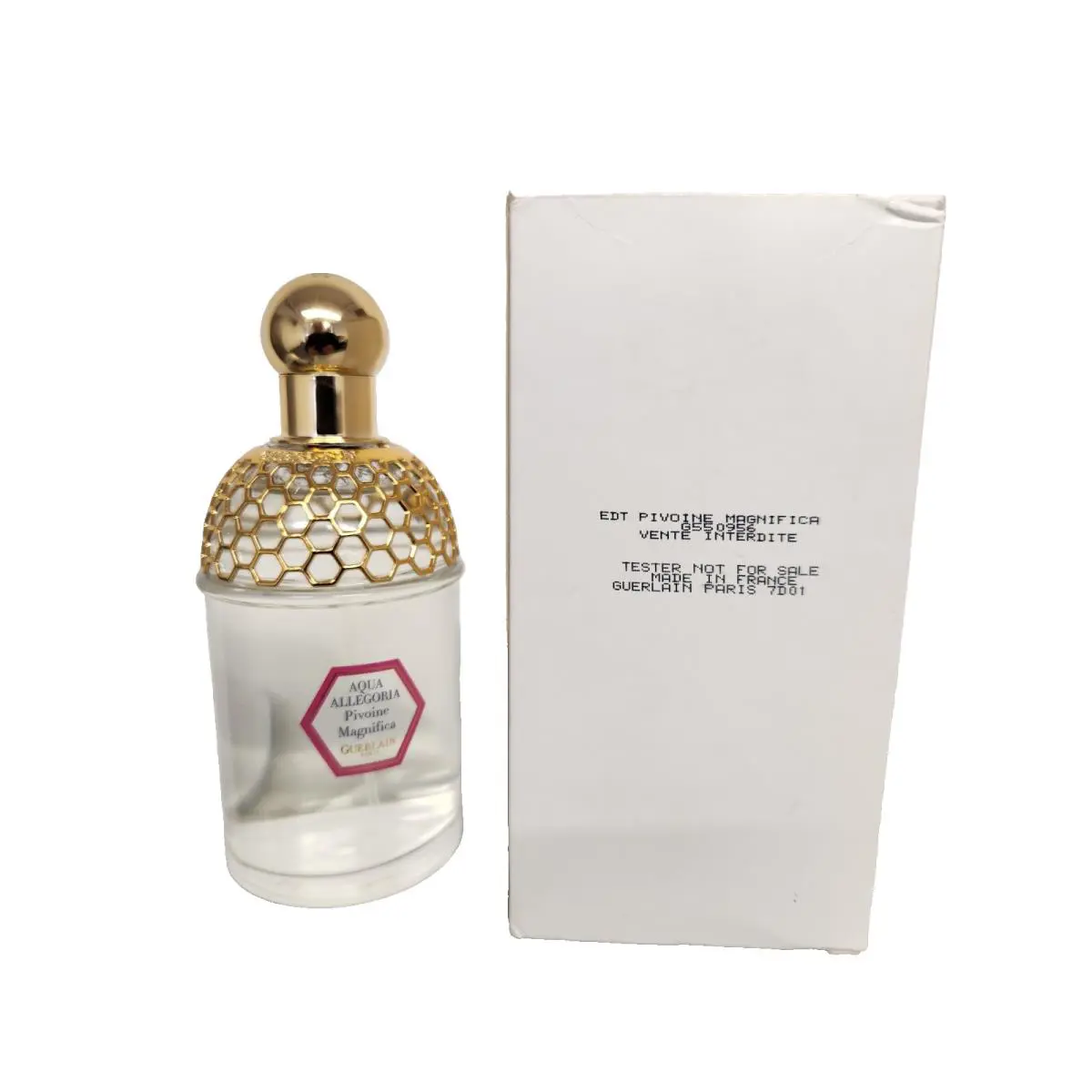 Aqua Allegoria Pivoine Magnific By Guerlain Eau De Toilette Spray 4.2 oz Tester