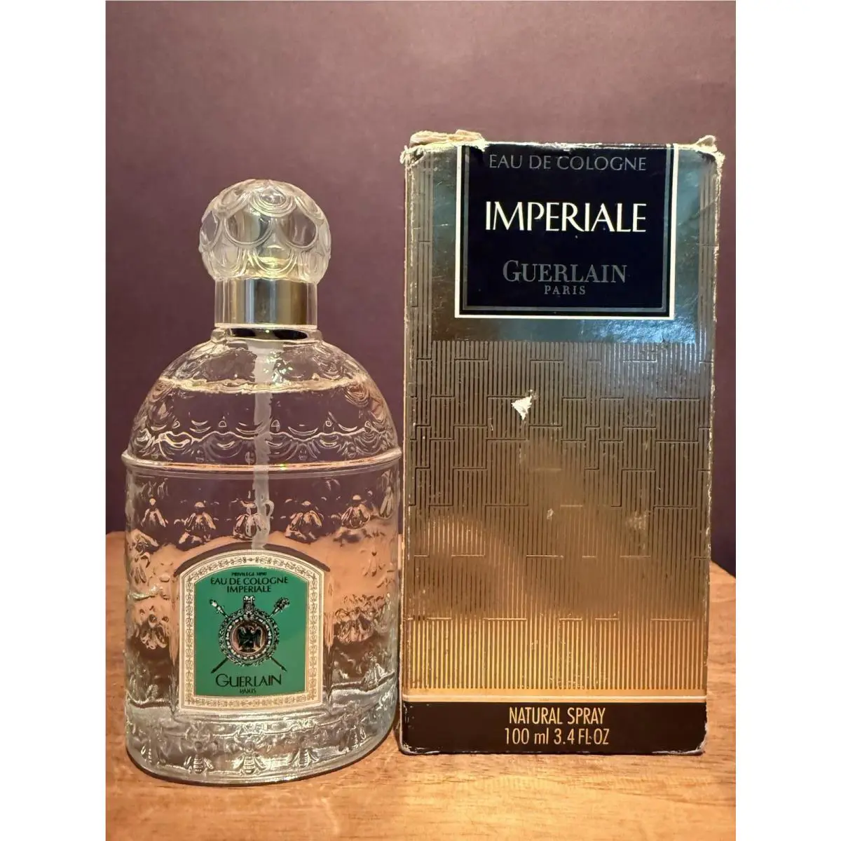 Imperiale BY Guerlain For Men 3.4 OZ / 100 ml Eau DE Cologne Spray