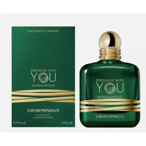 Stronger with You Sandalwood  3.4 oz 100 ml Bestseller by Emporio Armani