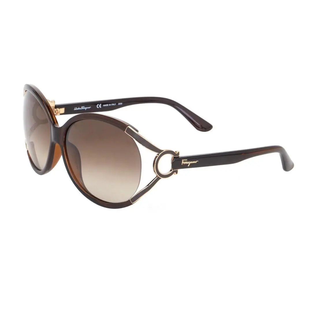 Salvatore Ferragamo Women`s Sunglasses SF600S 220 Pearl Brown
