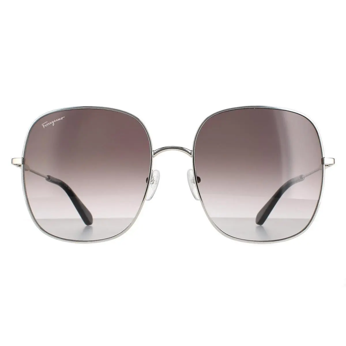 Salvatore Ferragamo Grey Gradient Square Ladies Sunglasses SF300S 041 59