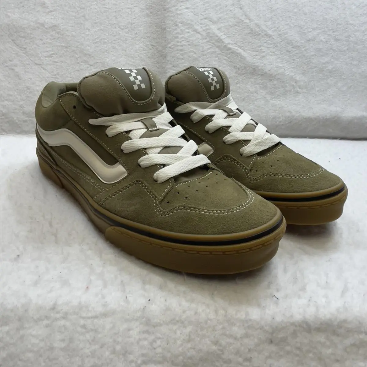 Vans shoes - Vans Caldrone Olive Suede - Caldrone Olive Suede - VN000CSPOLV - Olive 0