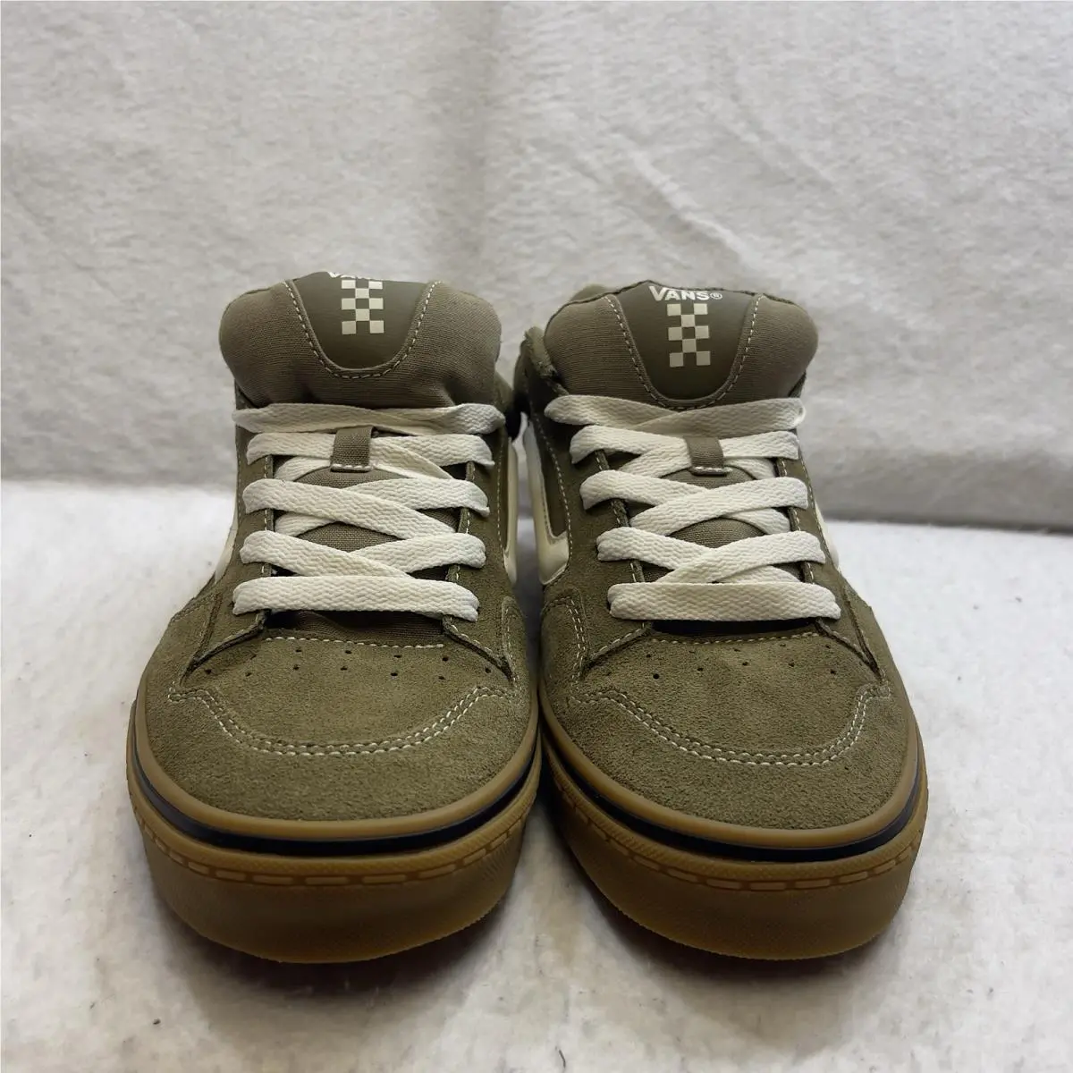 Vans shoes - Vans Caldrone Olive Suede - Caldrone Olive Suede - VN000CSPOLV - Olive 1