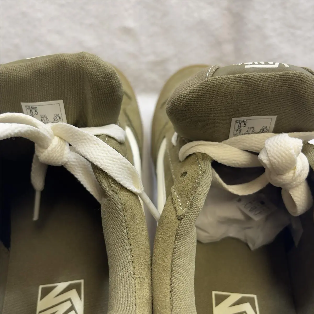 Vans shoes - Vans Caldrone Olive Suede - Caldrone Olive Suede - VN000CSPOLV - Olive 6