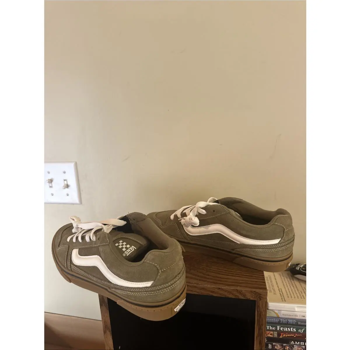 Vans shoes - VANS Suede - Suede - VN000CSPOLV - Green (UPC: 0197065549503) 1