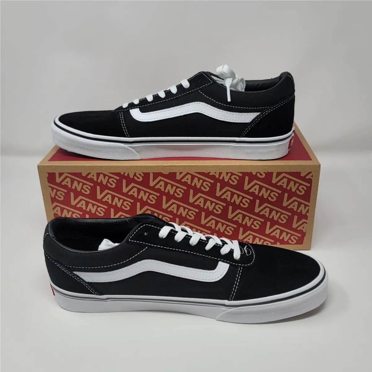 Vans Ward Waffle Classic Men`s Retro Low Top Casual Skate Shoes Sneakers Size 8