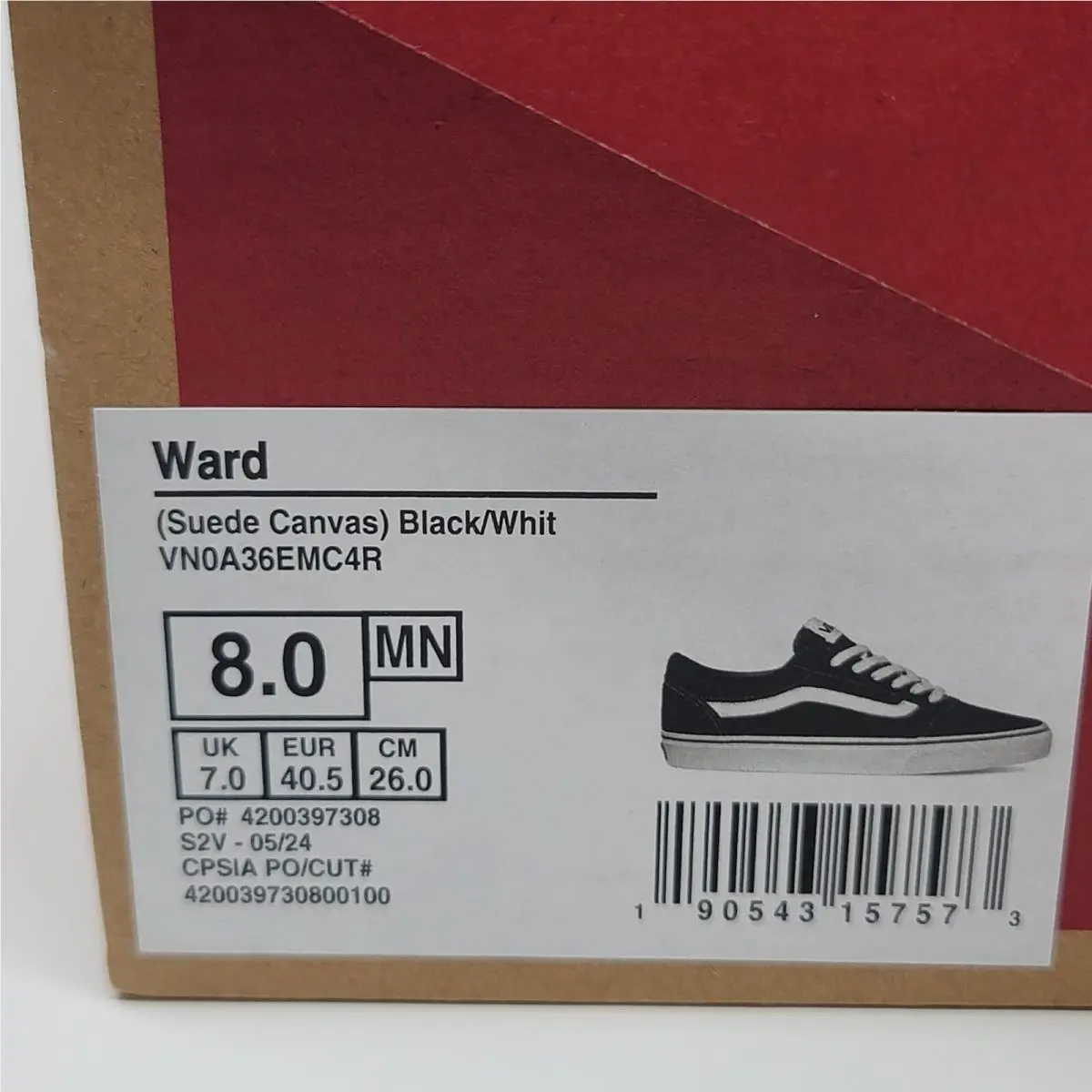 Vans shoes - VANS Ward - Ward - Wards - Black/White 6