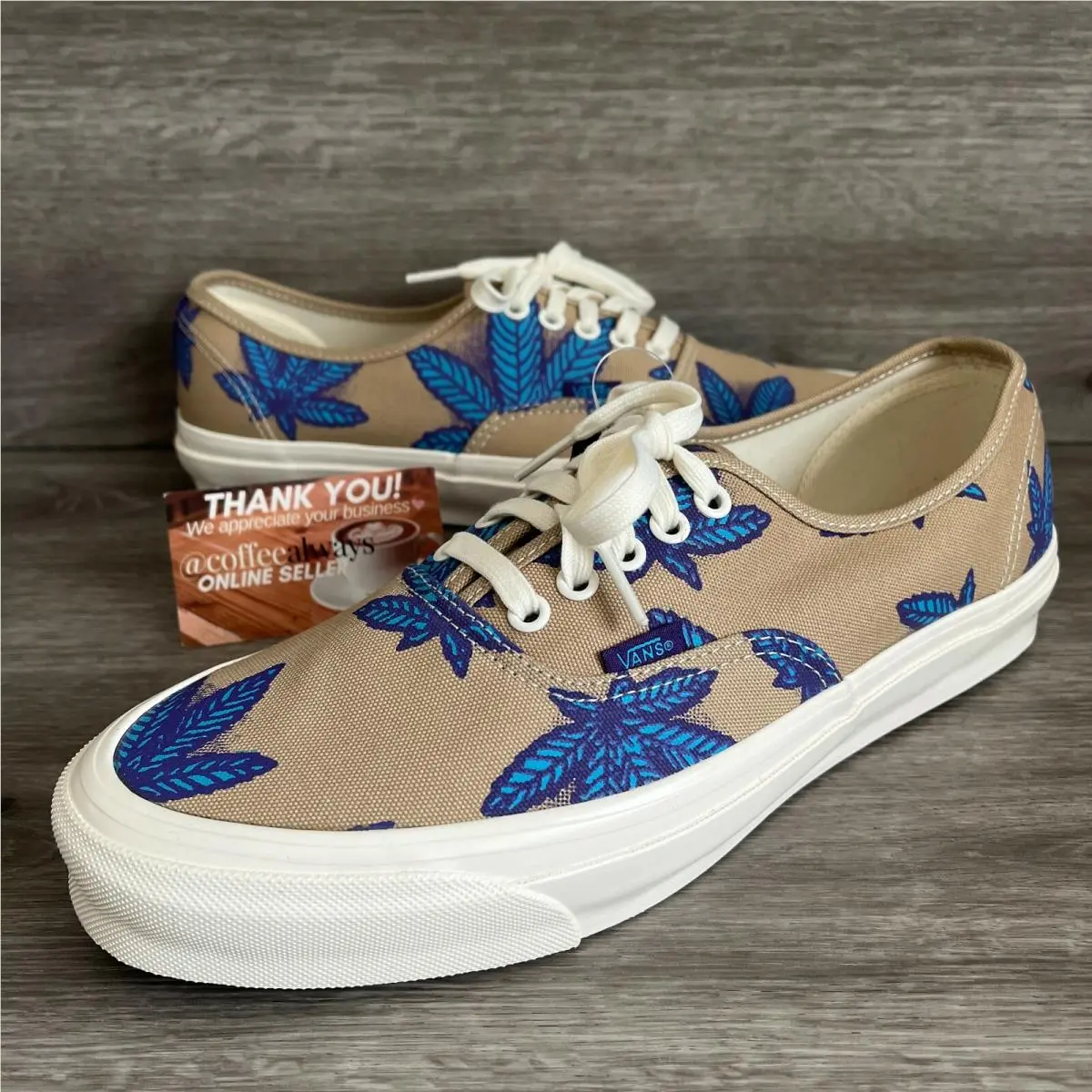 Vans shoes - Vans Og Authentic Lx - Authentic - VN0A4BV94JL1 - Brown (UPC: 194905713865) 1
