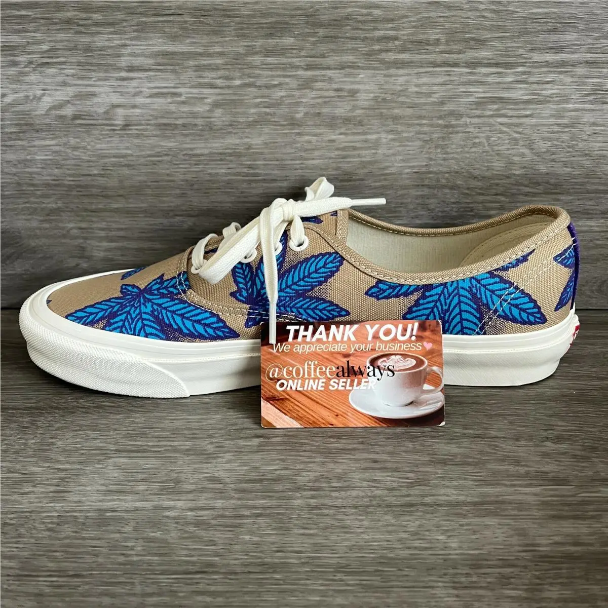 Vans shoes - Vans Og Authentic Lx - Authentic - VN0A4BV94JL1 - Brown (UPC: 194905713865) 3