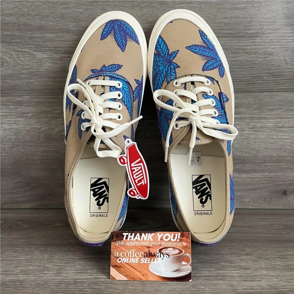 Vans shoes - Vans Og Authentic Lx - Authentic - VN0A4BV94JL1 - Brown (UPC: 194905713865) 6