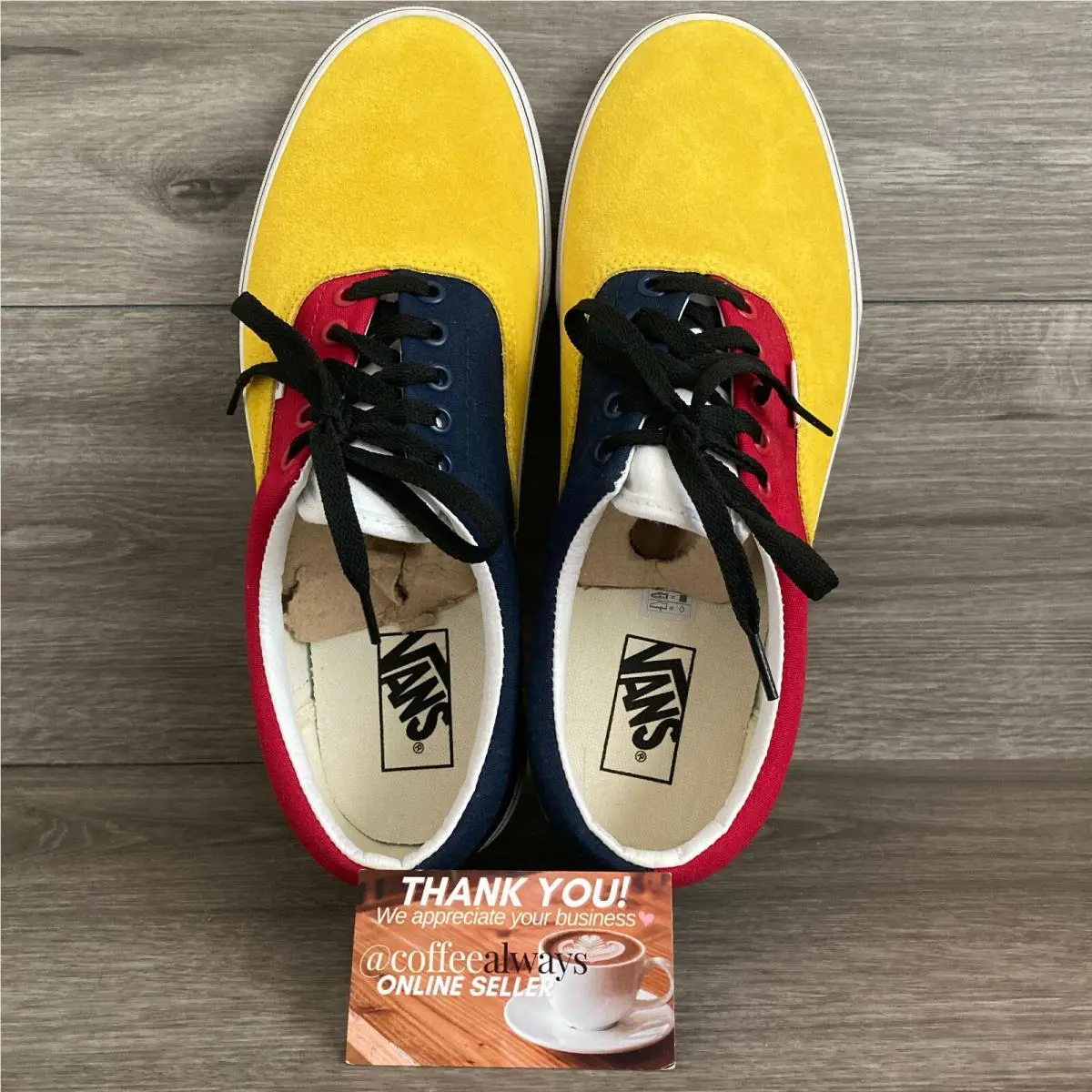 Vans shoes - VANS Era - Era - VN0A4BV4VXV - Yellow (UPC: 0193394091270) 6