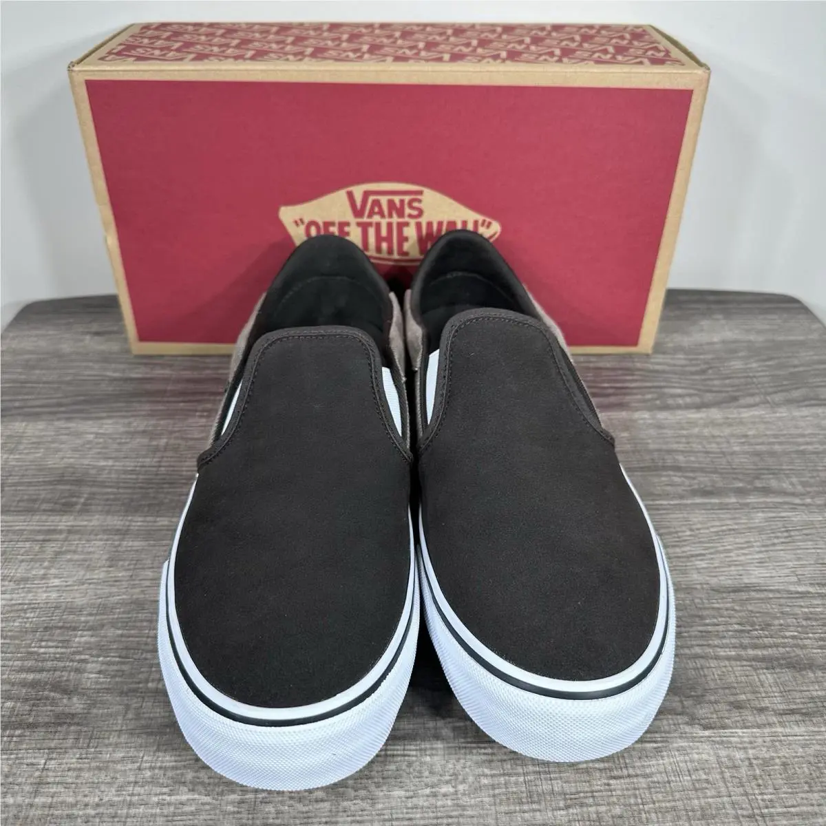 Vans shoes - VANS Slip On - Slip - VN000CSYCFF - Brown 1