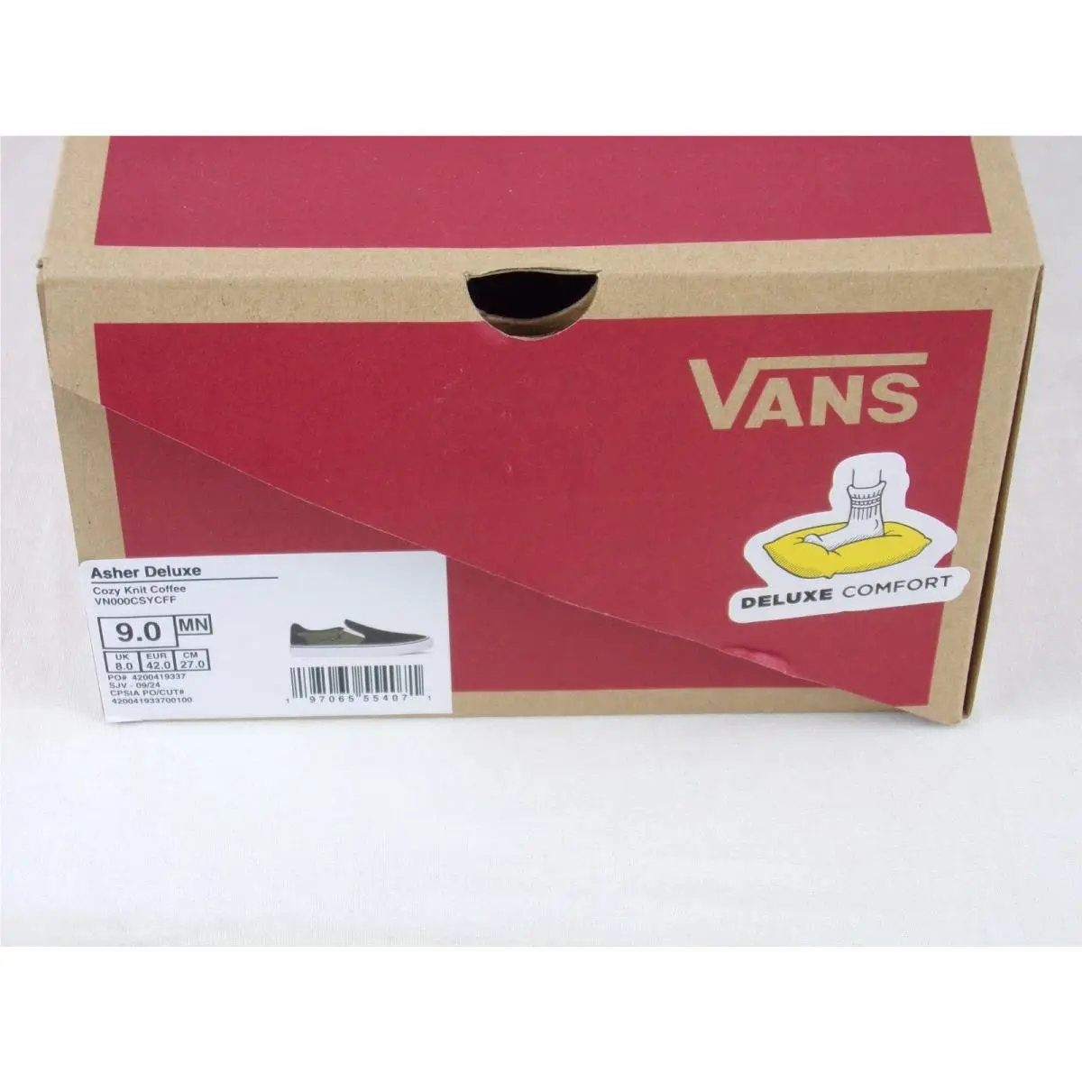 Vans shoes - VANS Asher - Asher - VN000CSYCFF - Brown (UPC: 197065554071) 11