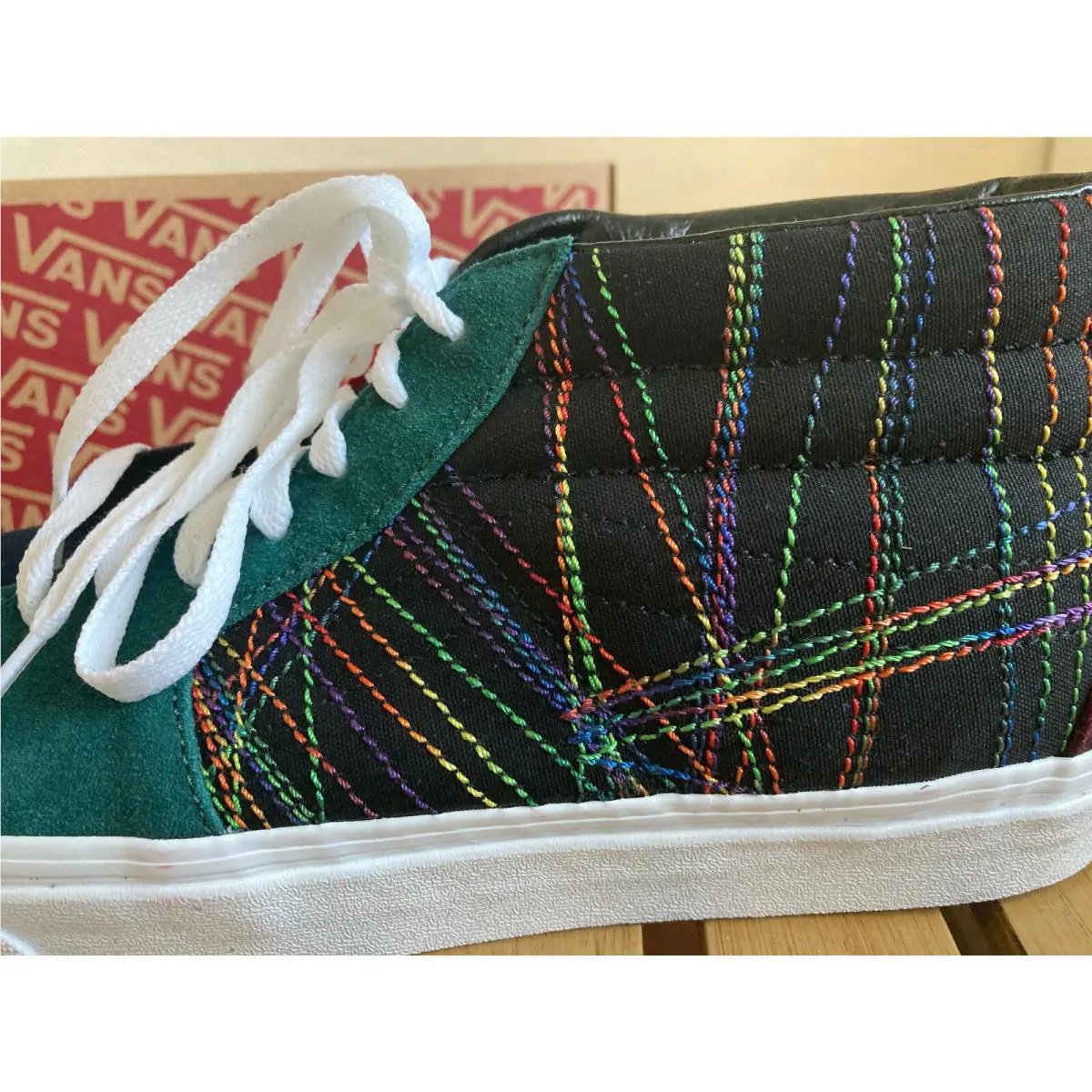 Vans shoes - VANS Sk8-Mid - VN0A3WM324P - Multicolor (UPC: 192828722711) 4