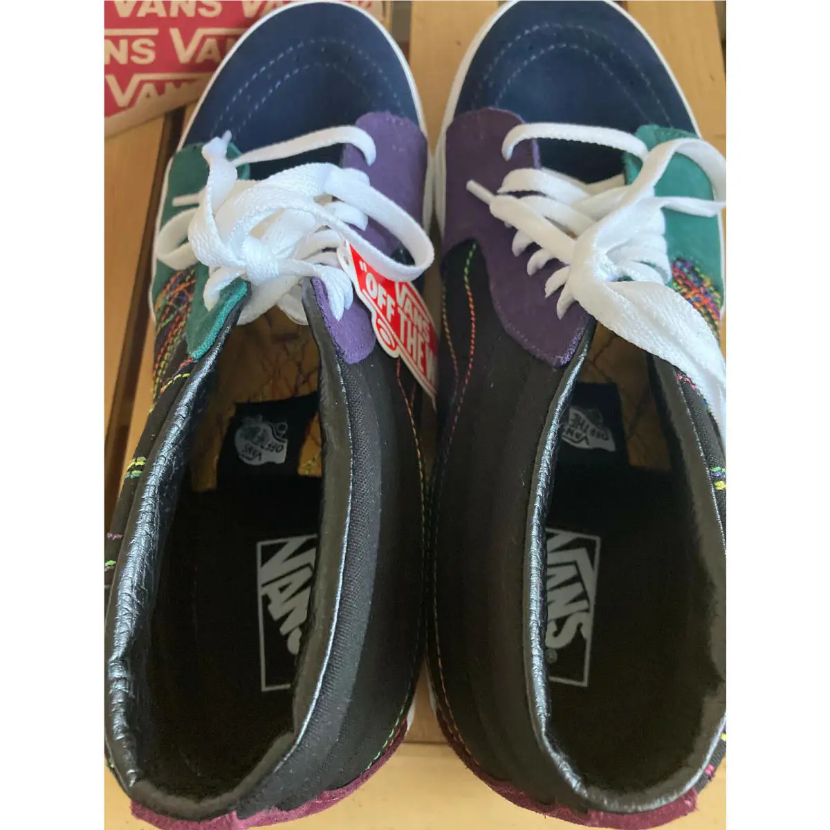 Vans shoes - VANS Sk8-Mid - VN0A3WM324P - Multicolor (UPC: 192828722711) 5