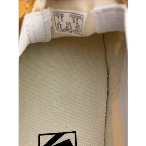 Vans shoes - yellow and with 1