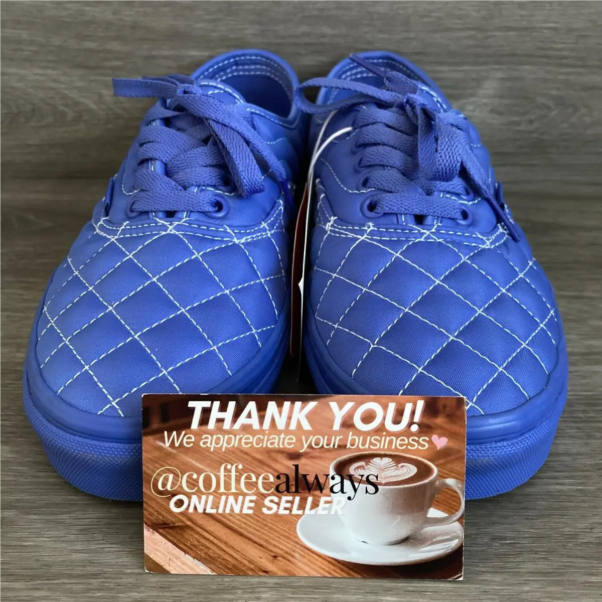 Vans shoes - Vans Authentic Quilted - Authentic Quilted - VN0A5HV3AZQ0 - Blue (UPC: 194902632701) 0