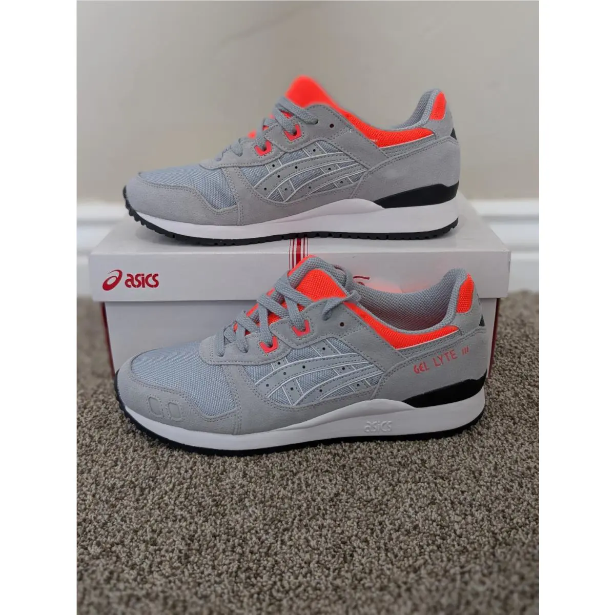 Asics shoes - Asics Gel-Lyte III OG - III - 1191A298-020 - Gray/Orange 0