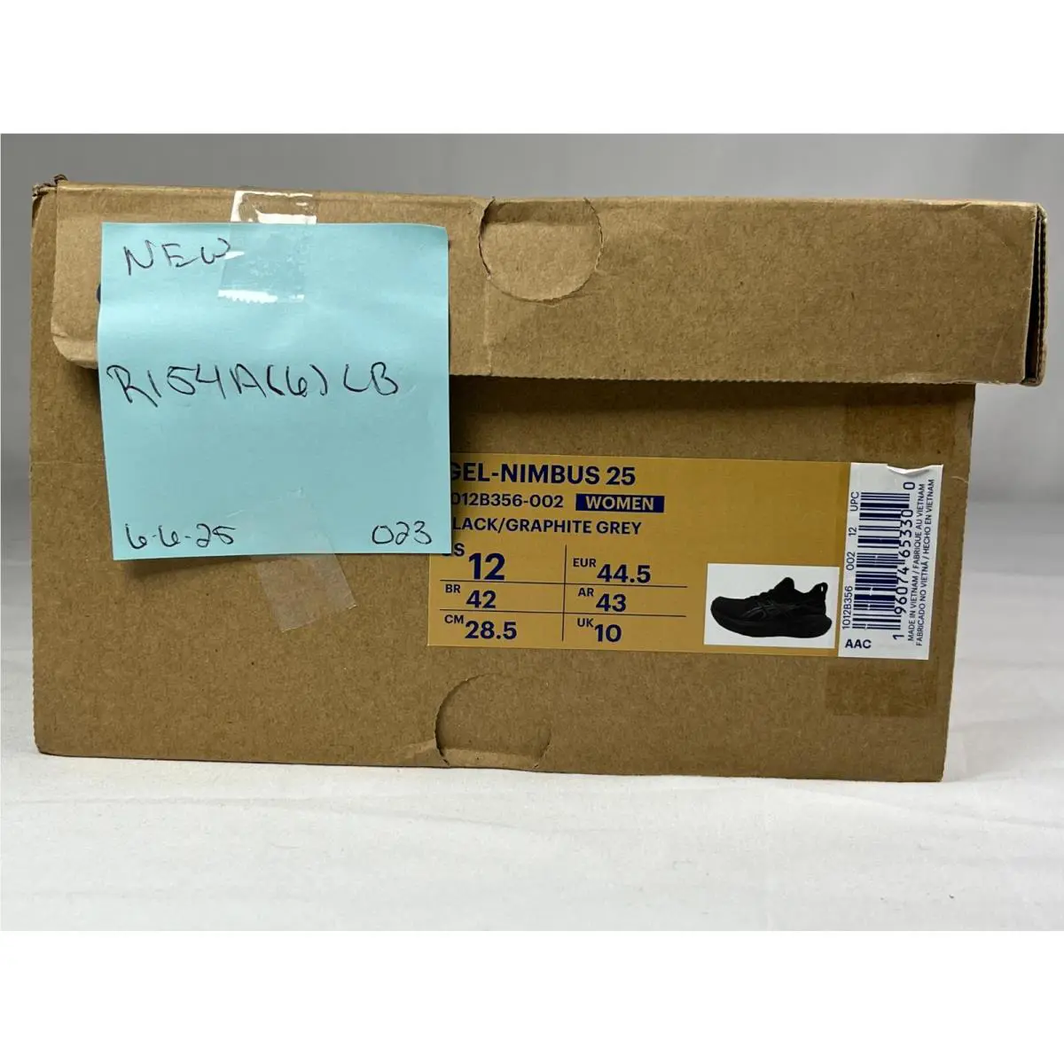Asics shoes - ASICS Gel Nimbus 25 - Gel Nimbus - 1012B356-002 - Black 10