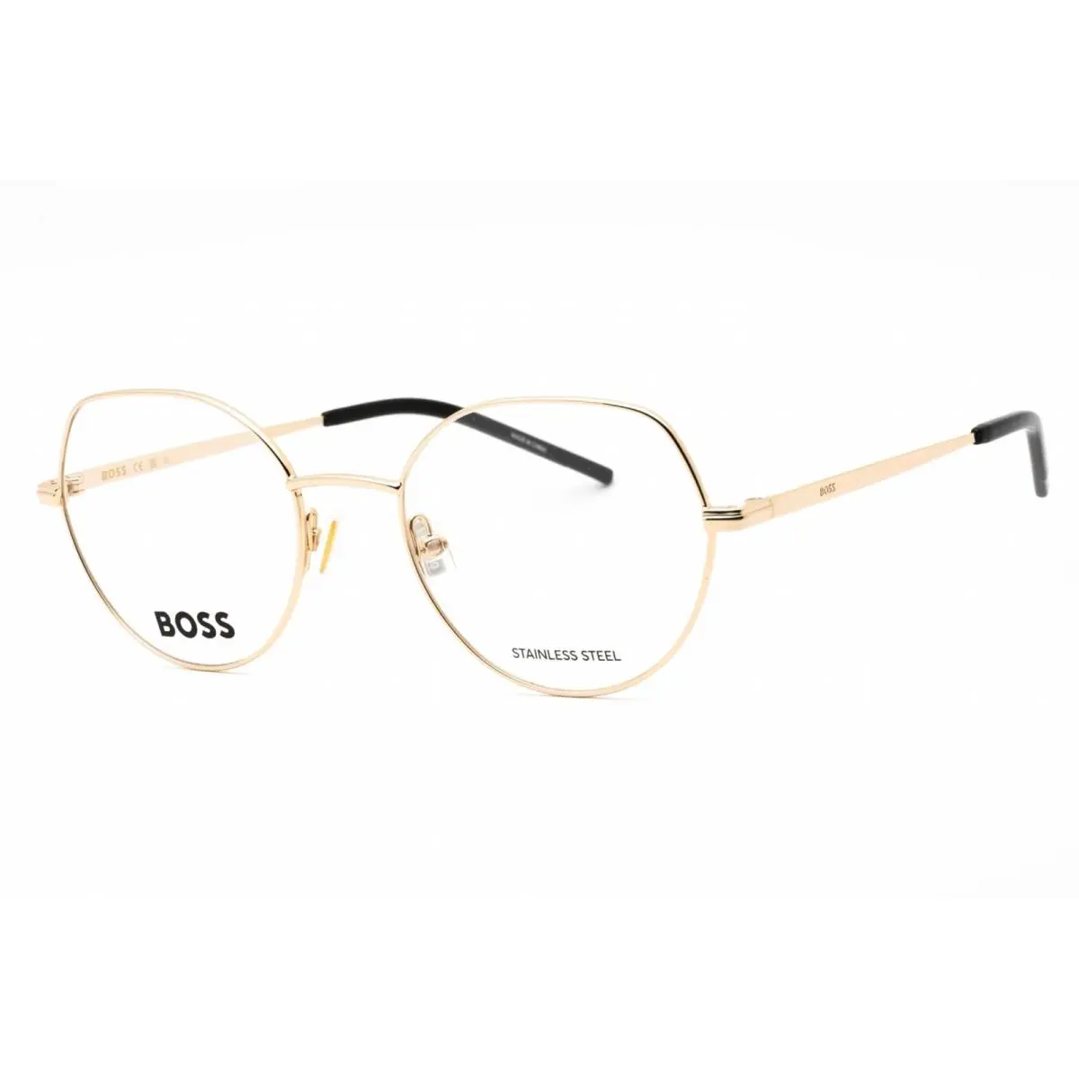 Hugo Boss 1591 J5G Eyeglasses Gold Frame 51mm