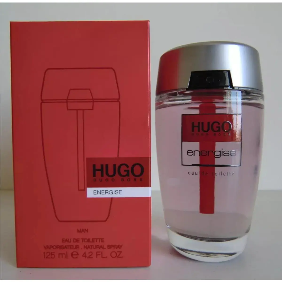 Hugo Boss Energise Eau De Toilette Spray For Men 125ml 1 Free Perfume