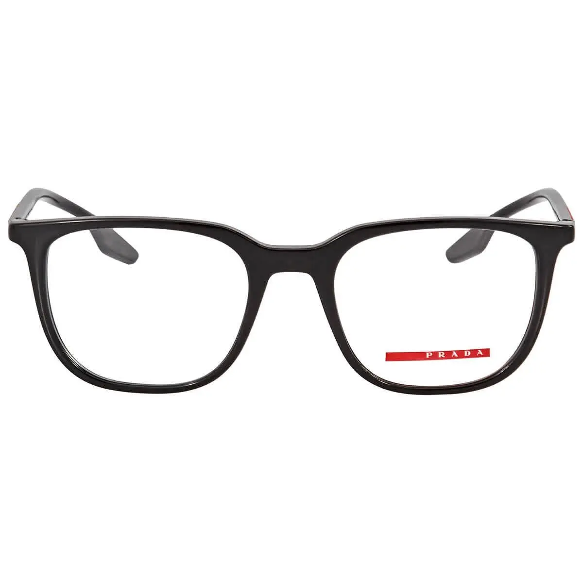 Prada Linea Rossa Transparent Rectangular Men`s Eyeglasses 0PS 01OV 1AB1O150