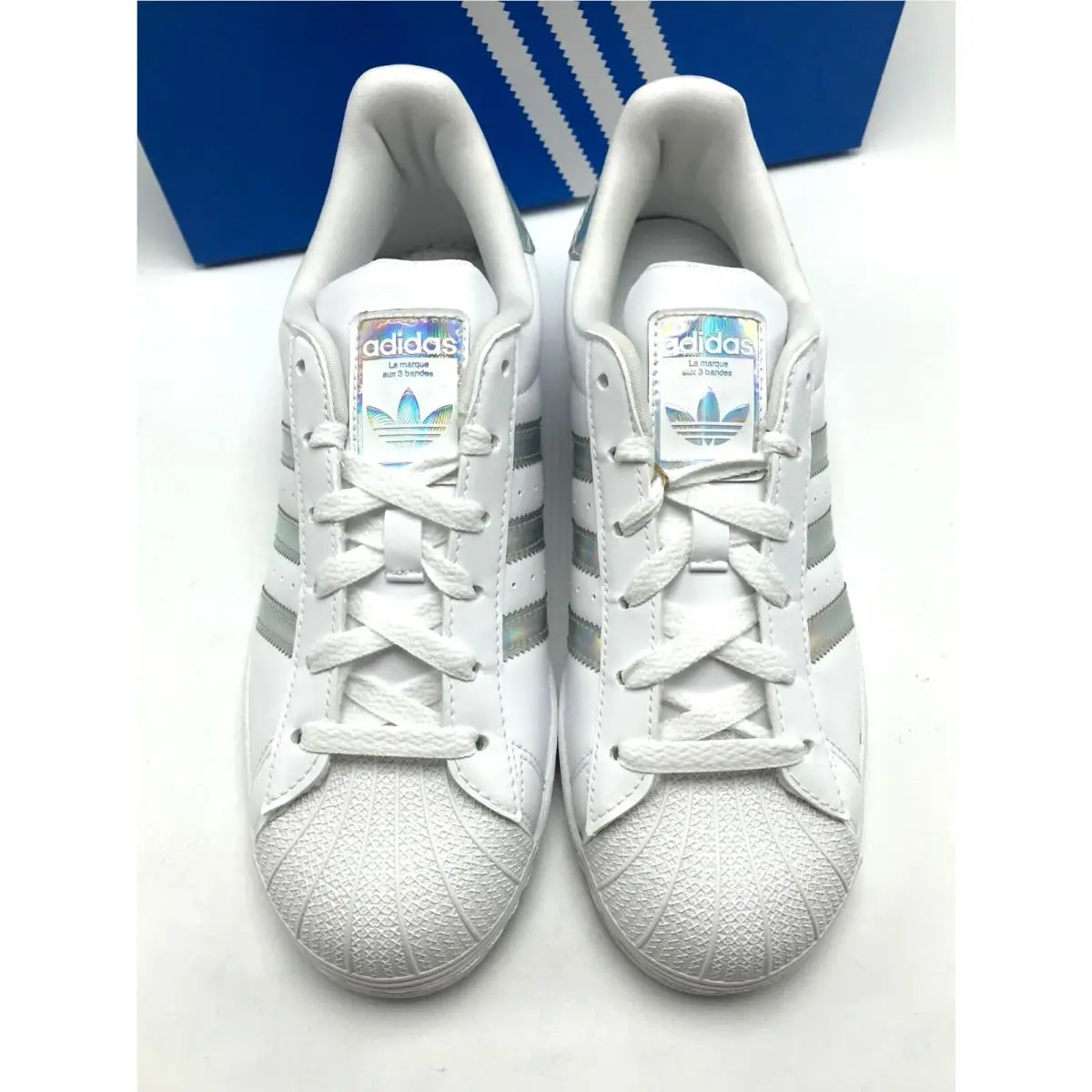 Adidas shoes - adidas Superstar - Superstar - IG0238 - Cloud White/Supplier Colour/Silver Dawn 0