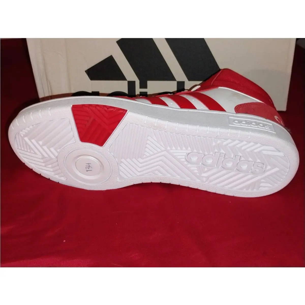 Adidas shoes - adidas Hoops - Hoops - IF4565 - Red 16