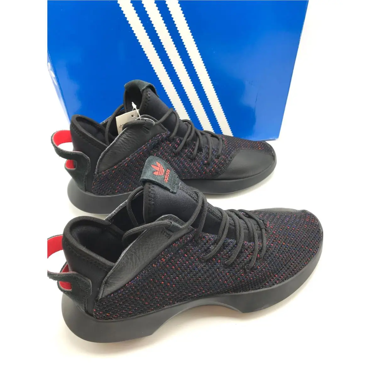 Adidas shoes - adidas Crazy 1 - Crazy - B37562 - Core Black/Cloud White/Multi-Color 8