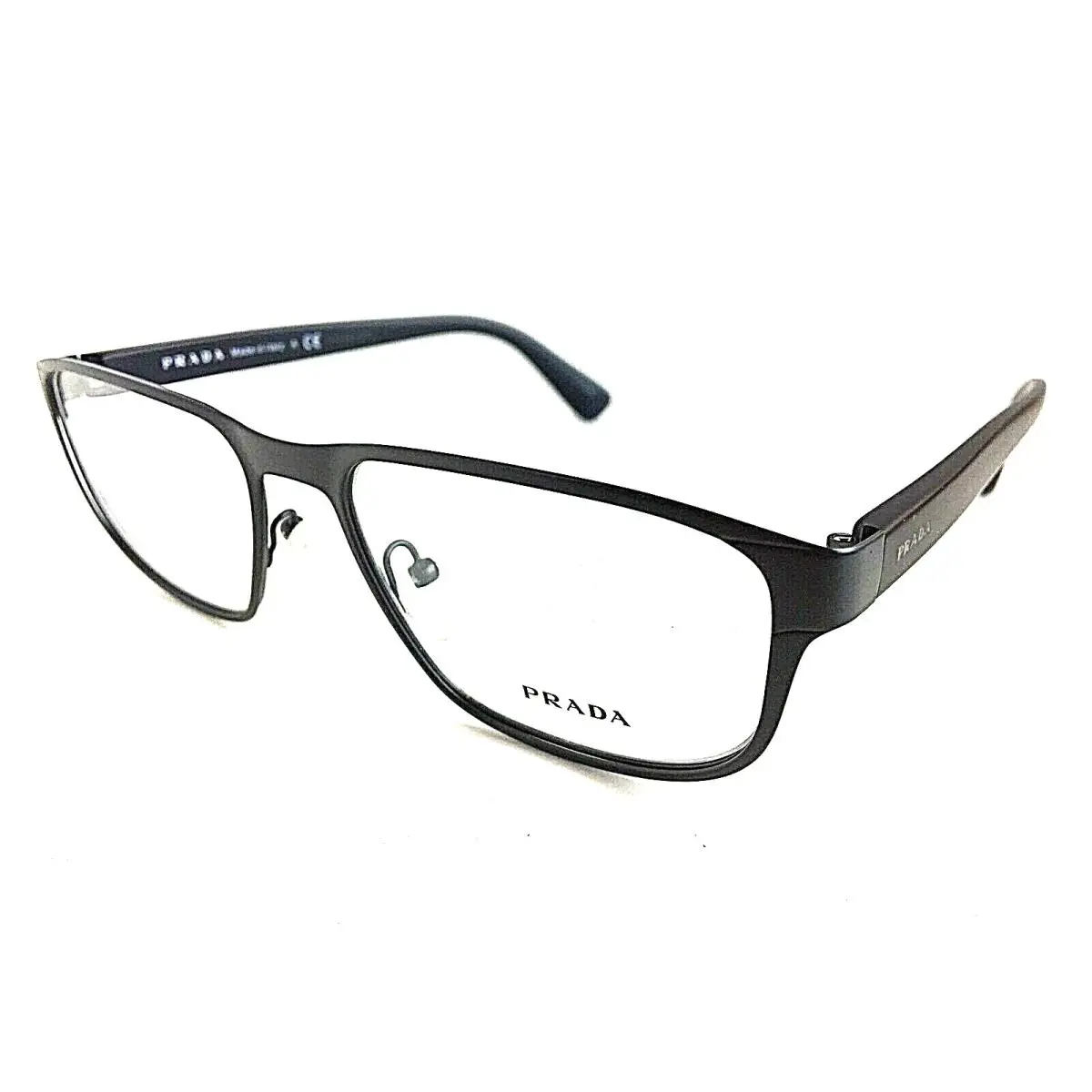 Prada Vpr 56S TKM-1O1 53mm Black Men`s Eyeglasses Frame 53-17-140 Italy