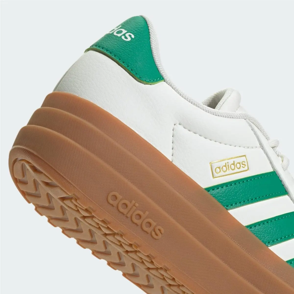 Adidas shoes - adidas Vl Court - Court - JQ7832 - White/Court Green/Gold Metallic 7