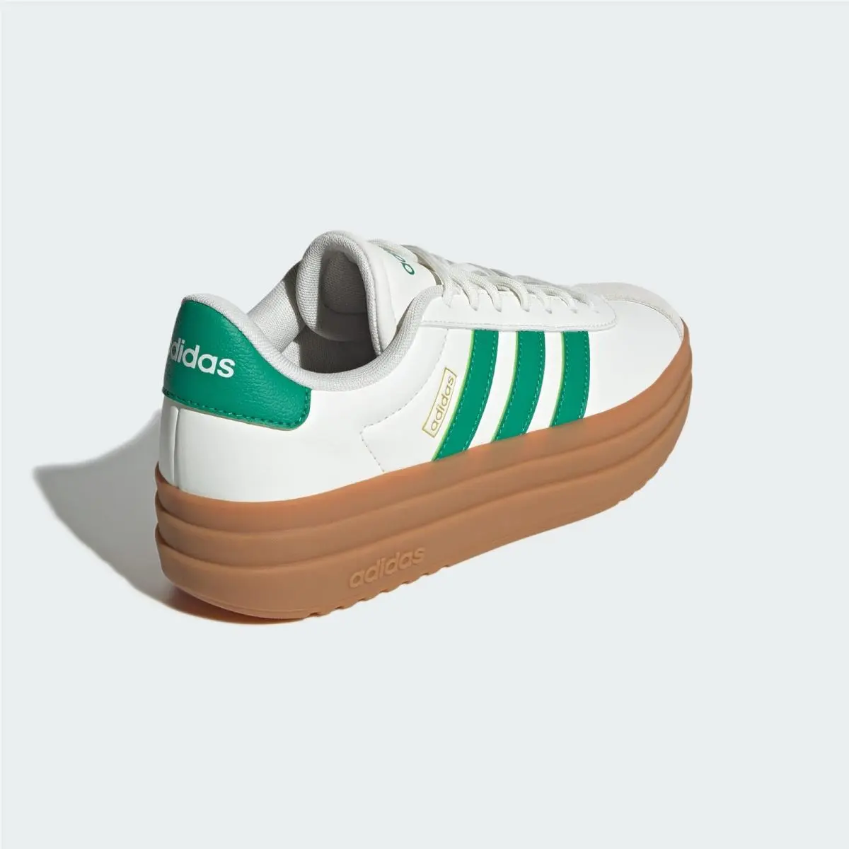 Adidas shoes - adidas Vl Court - Court - JQ7832 - White/Court Green/Gold Metallic 13