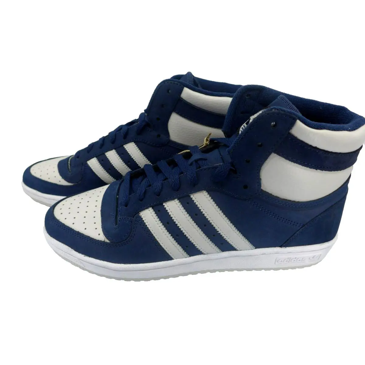 Adidas Top Ten RB Mens Navy Blue Grey Athletic Shoes